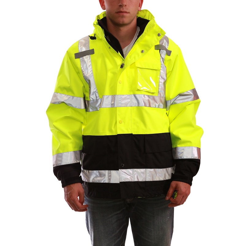 Icon 3.1 High Visibility Jacket in Flourescent Yellow-Green